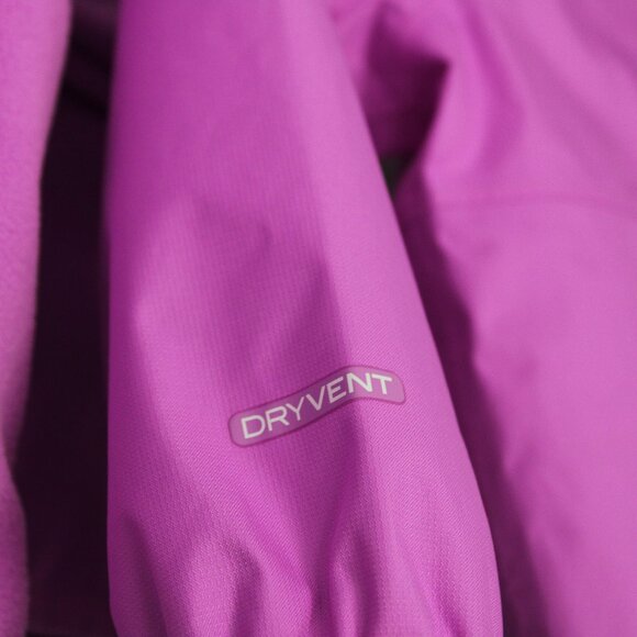 The North Face DryVent Infant Baby Girl Lined Windbreaker Jacket Fleece Size 2T - Picture 15 of 15